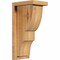 Ekena Millwork Ridgewood Rough Sawn Corbel w/Backplate, Western Red Cedar, 6"W x 8"D x 16"H COR06X08X16RID01RWR - alternate 1